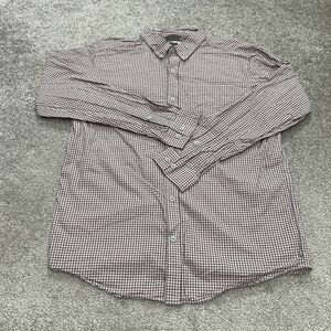 Columbia Plaid Shirt Men Large Multicolor Check Long Sleeve Button Down Cotton